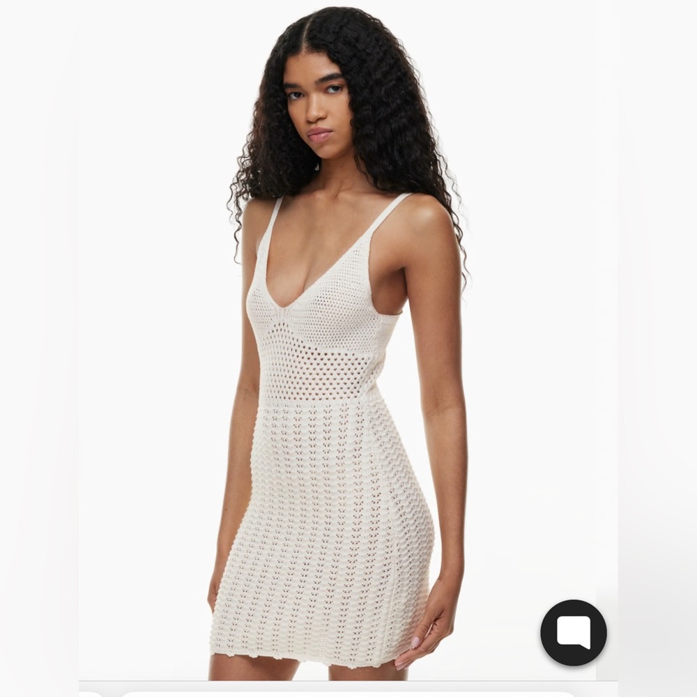 White Wilfred Evie Mini Dress from Aritzia